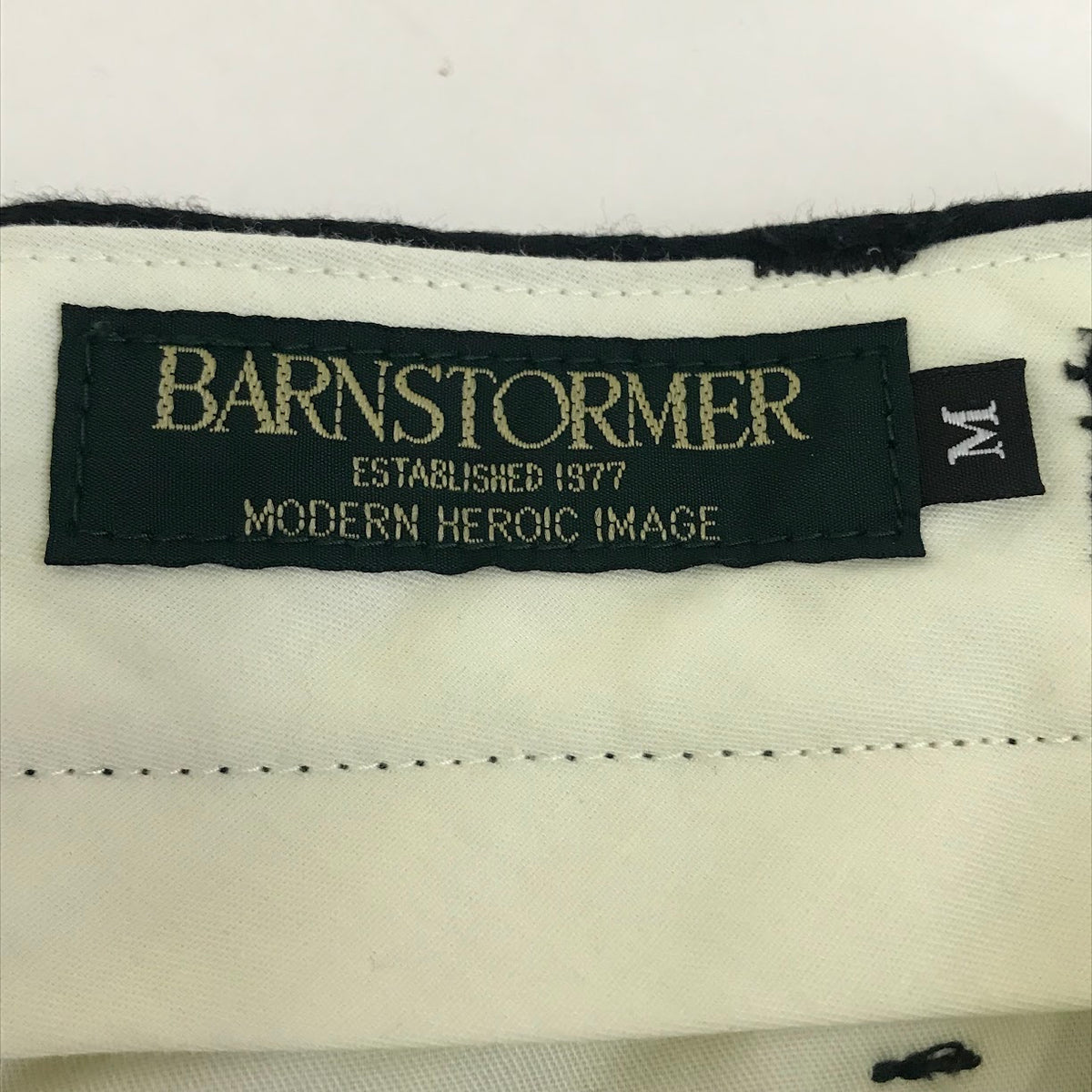 BARNSTORMER｜バーンストーマー ジャガード カーゴパンツ 1323-JQ ブラック サイズ：M【倉吉店】