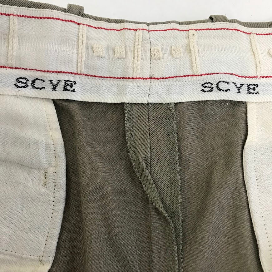 Scye | サイ 2-TUCK-TAPERED-CHINO 2タック テーパードチノ チノパンツ 5118-83510 ベージュ サイズ：36【倉吉店】