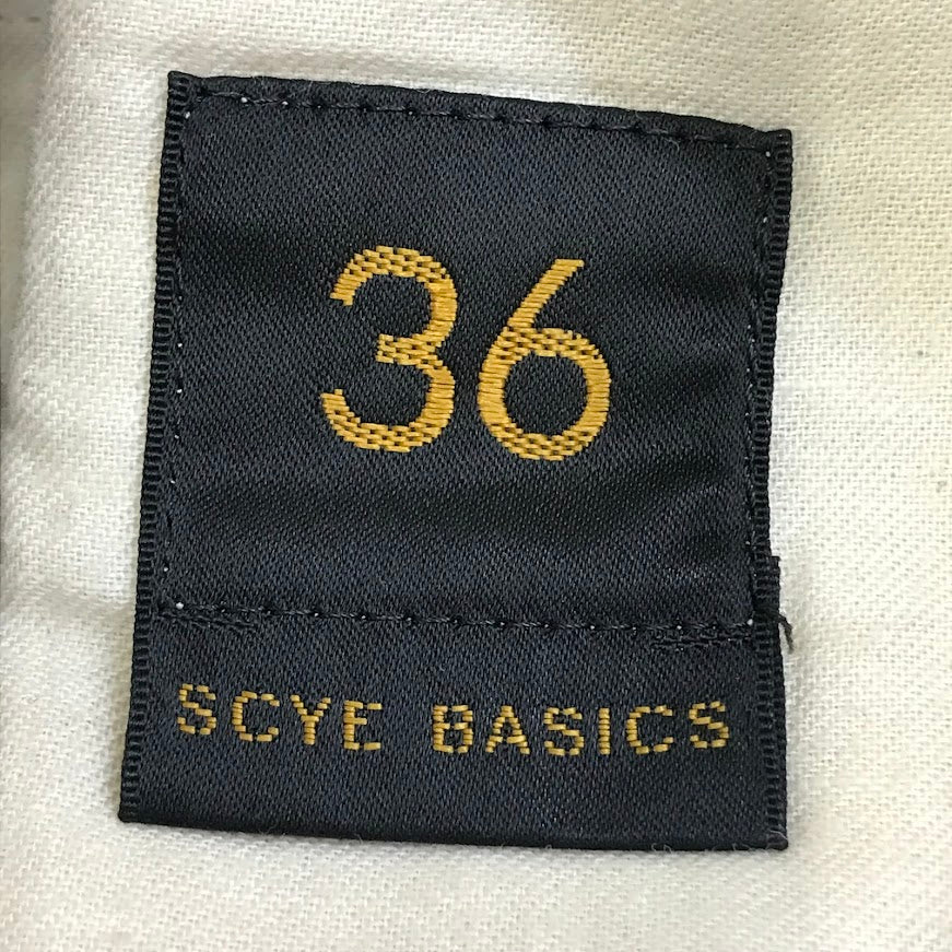 Scye | サイ 2-TUCK-TAPERED-CHINO 2タック テーパードチノ チノパンツ 5118-83510 ベージュ サイズ：36【倉吉店】