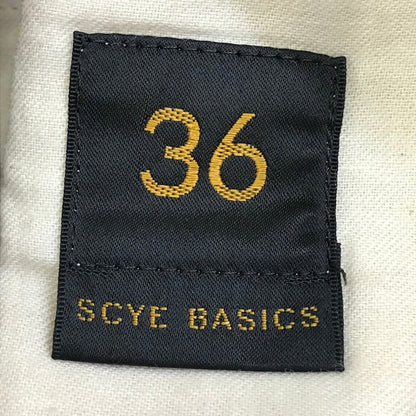Scye | サイ 2-TUCK-TAPERED-CHINO 2タック テーパードチノ チノパンツ 5118-83510 ベージュ サイズ：36【倉吉店】