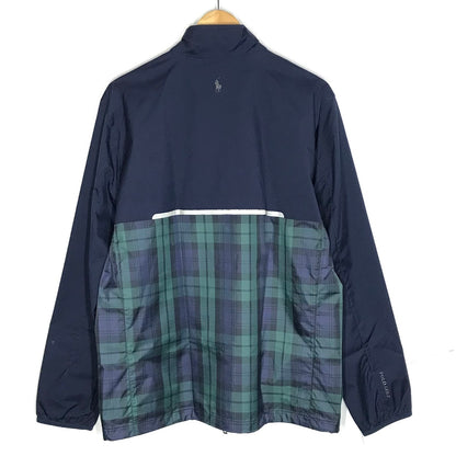 POLO RALPH LAUREN | ポロ・ラルフローレン POLO GOLF チェック柄 ナイロンジャケット ネイビー サイズ：M【倉吉店】