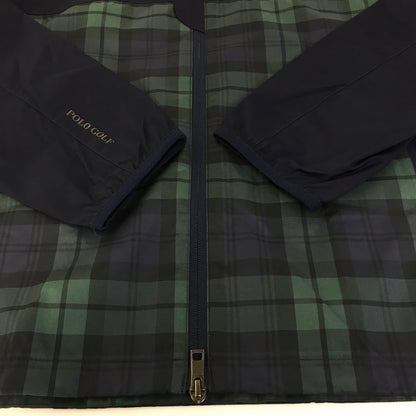 POLO RALPH LAUREN | ポロ・ラルフローレン POLO GOLF チェック柄 ナイロンジャケット ネイビー サイズ：M【倉吉店】