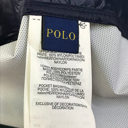 POLO RALPH LAUREN | ポロ・ラルフローレン POLO GOLF チェック柄 ナイロンジャケット ネイビー サイズ：M【倉吉店】