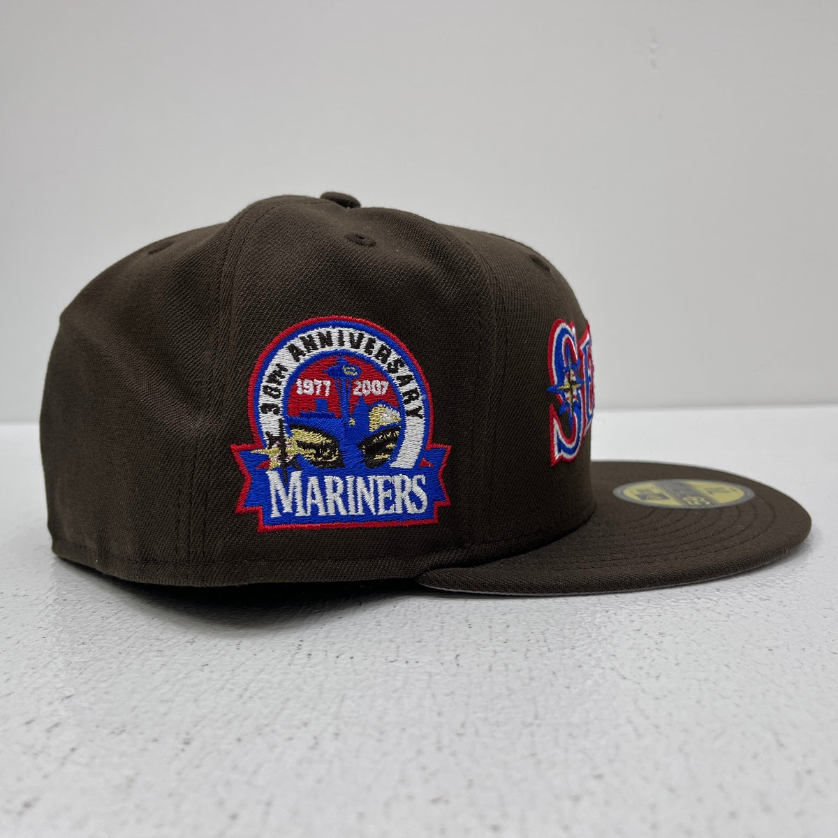 NEW ERA | ニューエラ 7 5/8 (60.6cm) seattle mariners 海外別注 30周年記念 キャップ 59FIFTY ブラウン【加古川店】