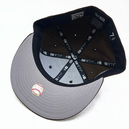 NEW ERA | ニューエラ 7 5/8 (60.6cm) seattle mariners 海外別注 30周年記念 キャップ 59FIFTY ブラウン【加古川店】