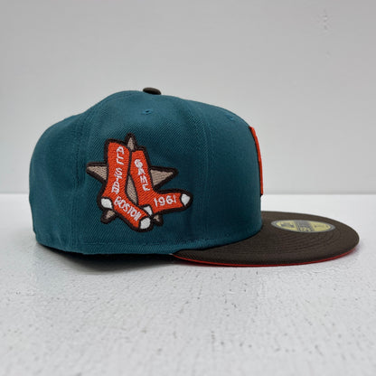 NEW ERA | ニューエラ 7 1/2 (59.6cm) BOSTON RED SOX 1961 ALL STAR 海外別注 キャップ 59FIFTY グリーン【加古川店】