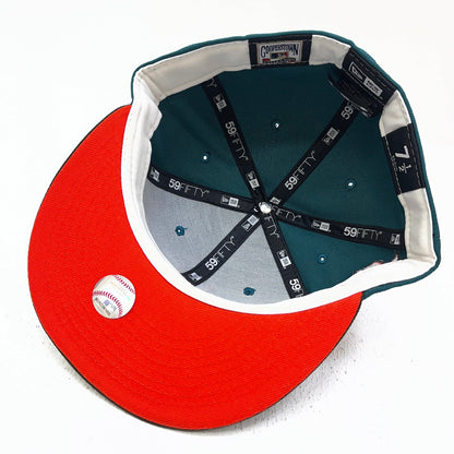 NEW ERA | ニューエラ 7 1/2 (59.6cm) BOSTON RED SOX 1961 ALL STAR 海外別注 キャップ 59FIFTY グリーン【加古川店】