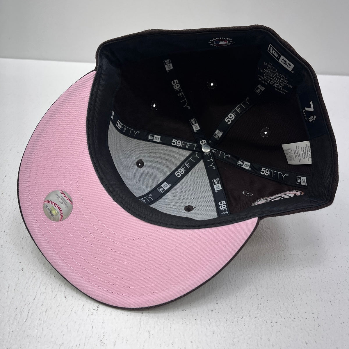 NEW ERA | ニューエラ 7 5/8 (60.6cm) NEW YORK METS 60TH 海外別注 MR.MET キャップ 59FIFTY ブラウン【加古川店】