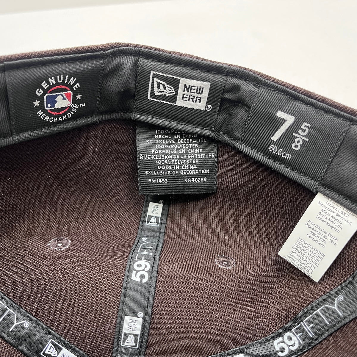 NEW ERA | ニューエラ 7 5/8 (60.6cm) NEW YORK METS 60TH 海外別注 MR.MET キャップ 59FIFTY ブラウン【加古川店】