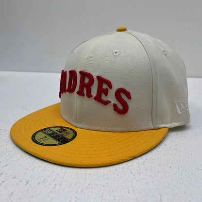 NEW ERA | ニューエラ 7 5/8 (60.6cm) SANDIEGO PADRES 海外別注 キャップ 59FIFTY ホワイト【加古川店】
