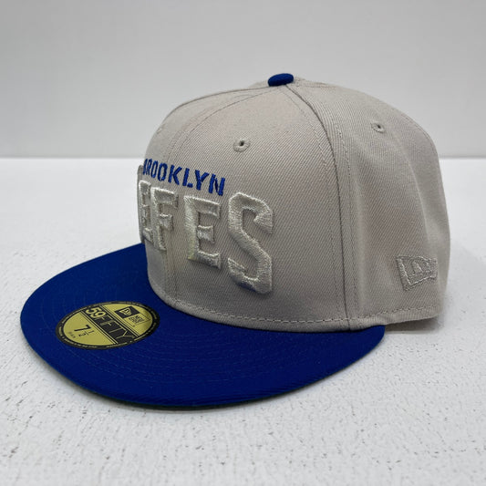 NEW ERA | ニューエラ 7 1/2 (59.6cm) brooklyn jefes 海外別注 球団創立15周年 キャップ 59FIFTY グレー【加古川店】