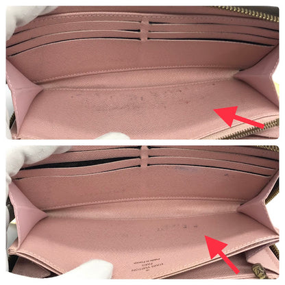 LOUIS VUITTON | ルイ・ヴィトン ジッピーウォレット/ローズバレリーヌ 長財布 M42616【倉吉店】