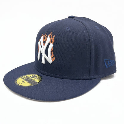 NEW ERA | ニューエラ 7 5/8 (60.6cm) YANKEES FIRE PACK 1999ﾜｰﾙﾄﾞｼﾘｰｽﾞ キャップ 59FIFTY ダークネイビー【加古川店】