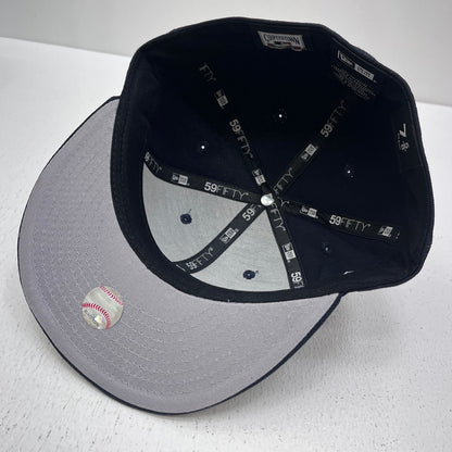 NEW ERA | ニューエラ 7 5/8 (60.6cm) YANKEES FIRE PACK 1999ﾜｰﾙﾄﾞｼﾘｰｽﾞ キャップ 59FIFTY ダークネイビー【加古川店】