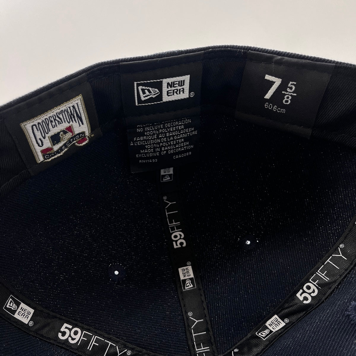 NEW ERA | ニューエラ 7 5/8 (60.6cm) YANKEES FIRE PACK 1999ﾜｰﾙﾄﾞｼﾘｰｽﾞ キャップ 59FIFTY ダークネイビー【加古川店】
