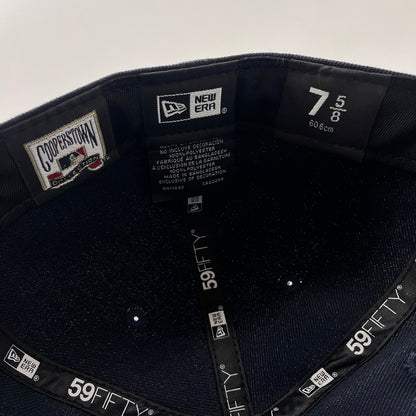 NEW ERA | ニューエラ 7 5/8 (60.6cm) YANKEES FIRE PACK 1999ﾜｰﾙﾄﾞｼﾘｰｽﾞ キャップ 59FIFTY ダークネイビー【加古川店】