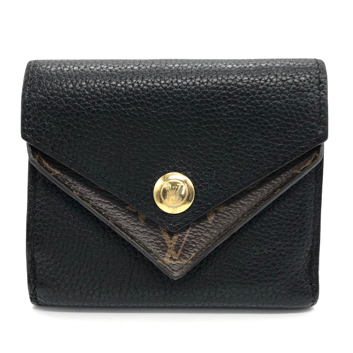 LOUIS VUITTON | ルイ・ヴィトン ポルトフォイユ・ドゥブルV コンパクト 三つ折り財布 M64420【倉吉店】