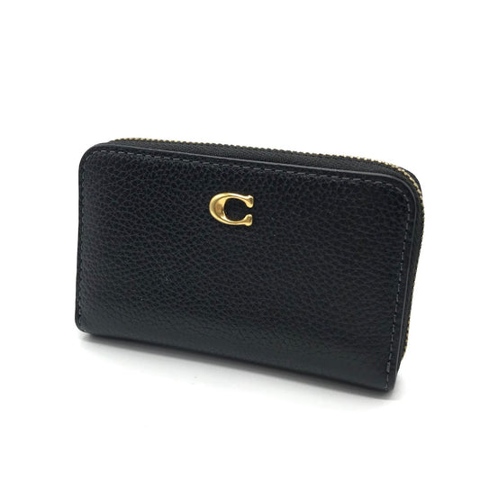 COACH | コーチ エッセンシャルスモールジップ カードケース CR551 ブラック【倉吉店】