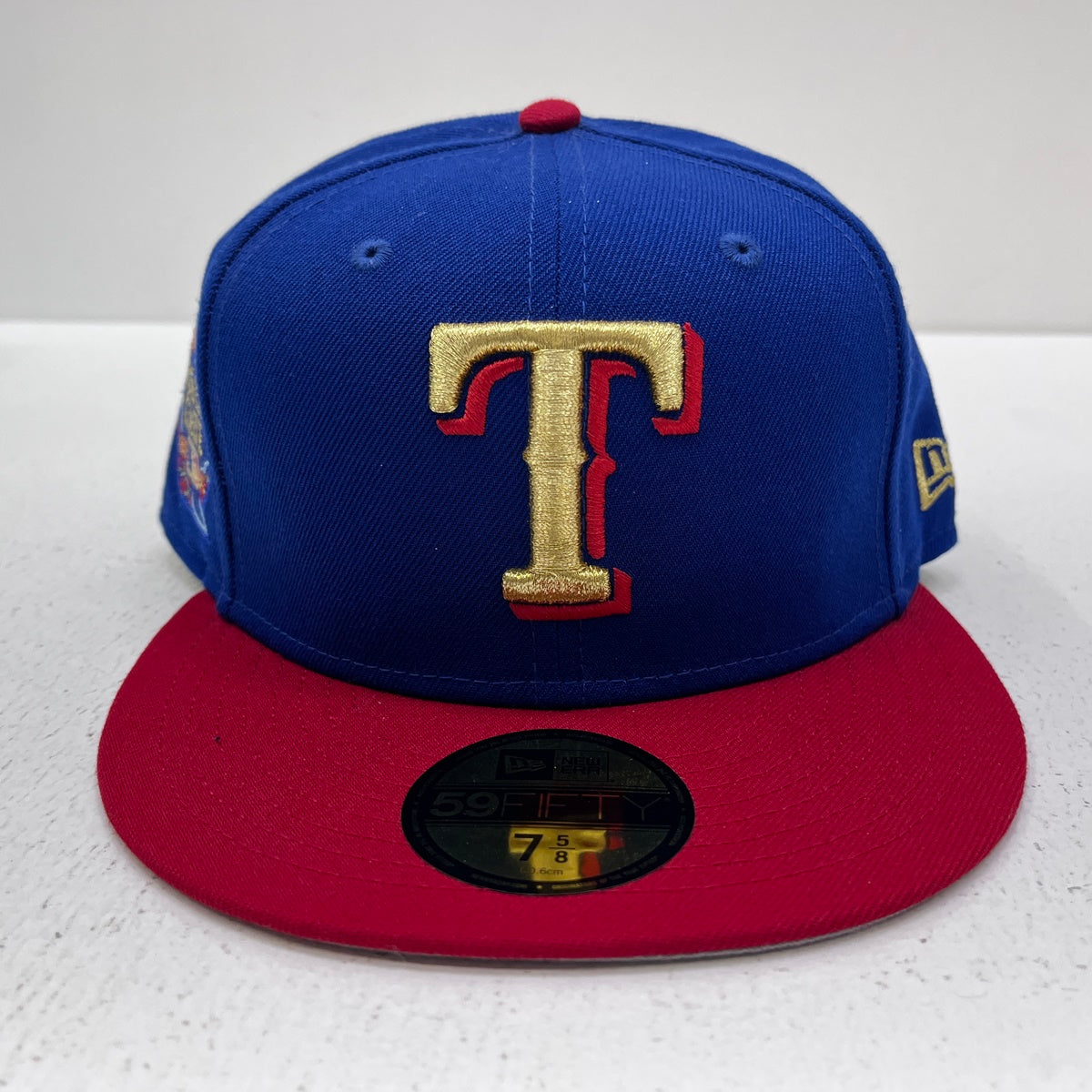 NEW ERA | ニューエラ 7 5/8 (60.6cm) TEXAS RANGERS 海外別注 1995 allstar キャップ 59FIFTY ブルー【加古川店】