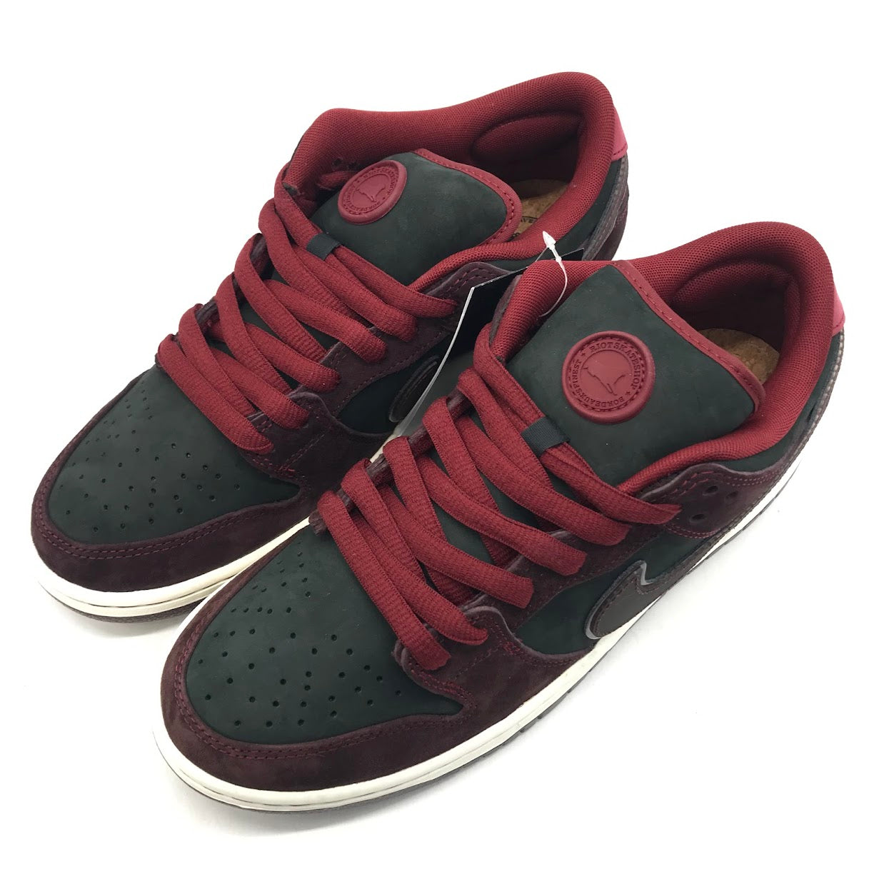 NIKE | ナイキ SB DUNK LOW/RIOT SKATESHOP スニーカー FZ1289-200 ボルドー/バーガンディー 27cm【倉吉店】