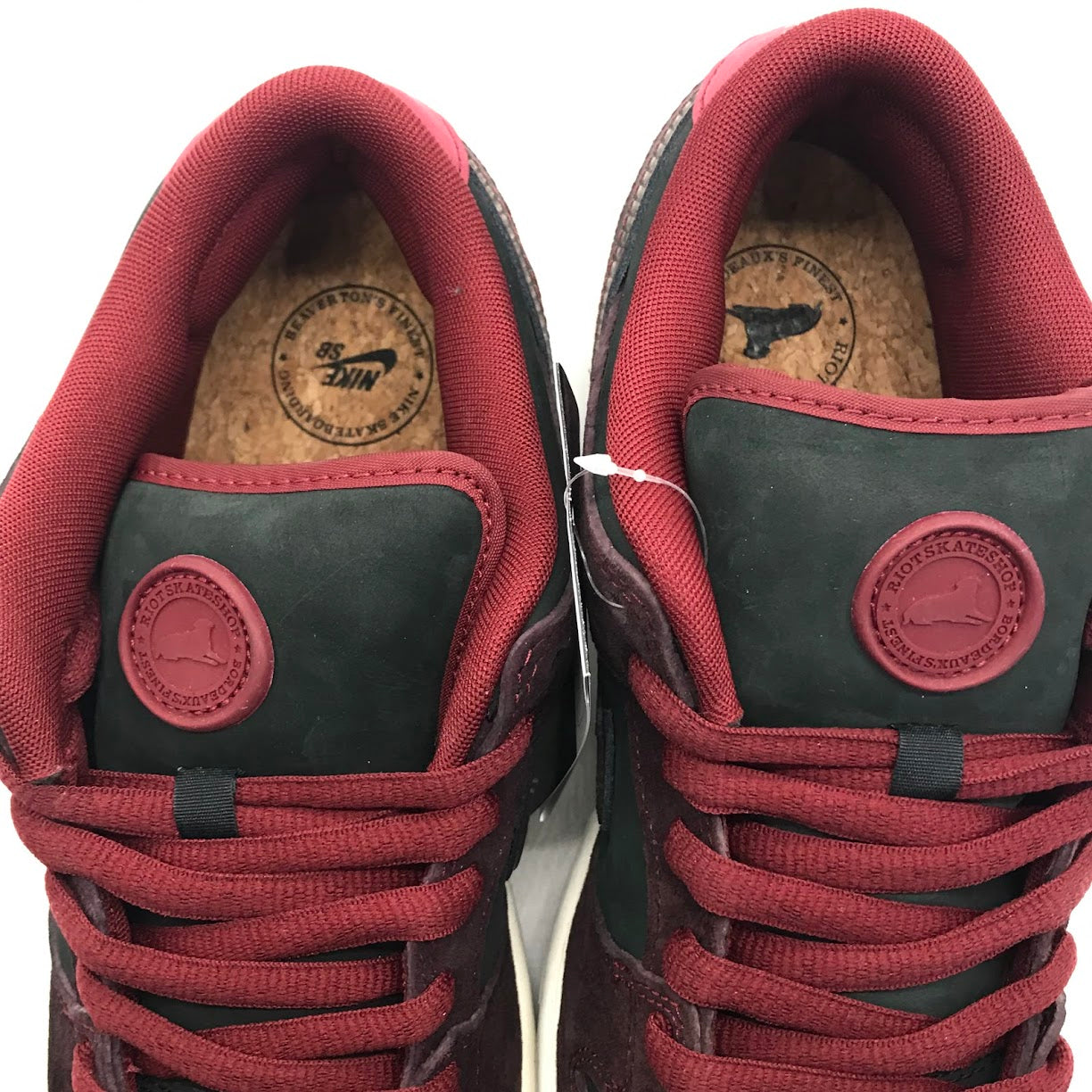 NIKE | ナイキ SB DUNK LOW/RIOT SKATESHOP スニーカー FZ1289-200 ボルドー/バーガンディー 27cm【倉吉店】