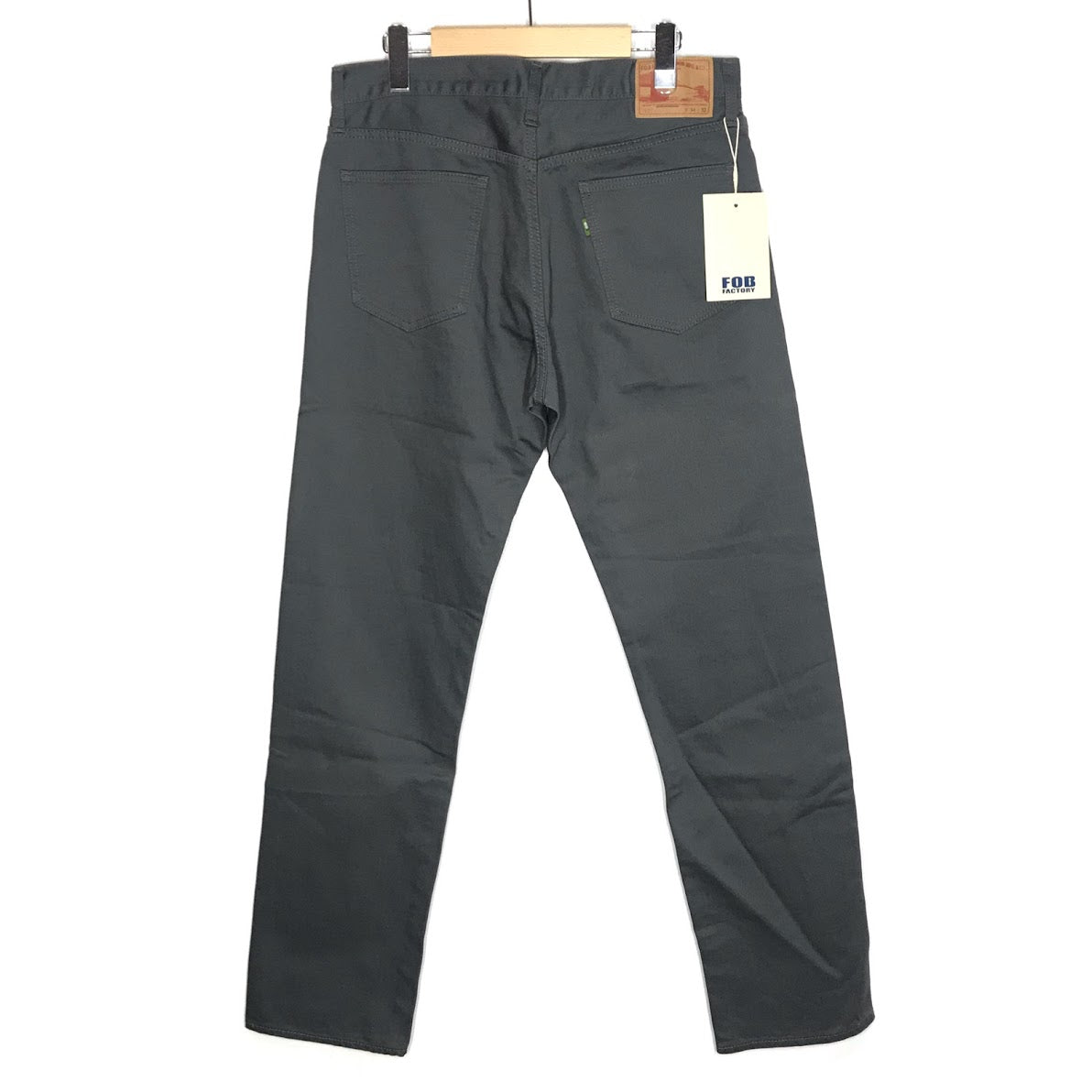 F.O.B FACTORY | エフオービーファクトリー PIQUE 5POCKET PANTS パンツ F1134 チャコールグレー サイズ：34【倉吉店】