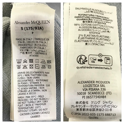 Alexander McQueen | アレキサンダーマックイーン ロゴ 長袖Ｔシャツ 688713 QUZ81 0912 グレー サイズ：S【倉吉店】