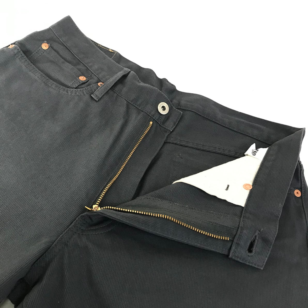 F.O.B FACTORY | エフオービーファクトリー PIQUE 5POCKET PANTS パンツ F1134 チャコールグレー サイズ：34【倉吉店】