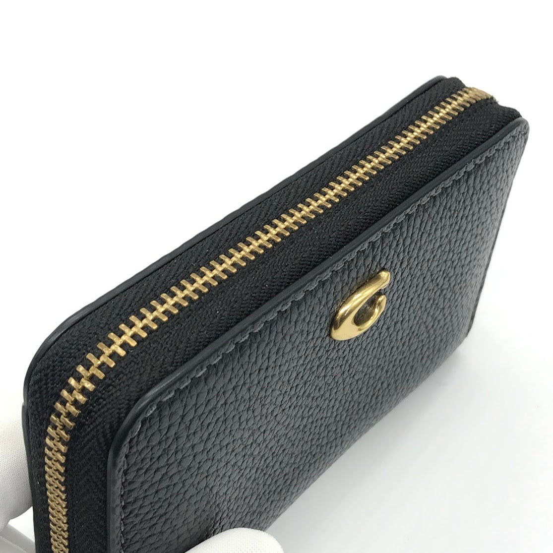 COACH | コーチ エッセンシャルスモールジップ カードケース CR551 ブラック【倉吉店】