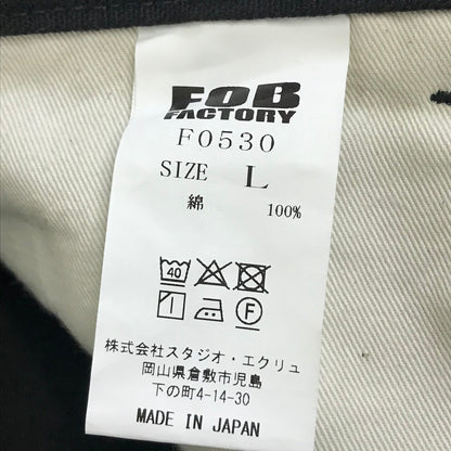 F.O.B FACTORY | エフオービーファクトリー ダックワークパンツ パンツ F0530 ブラック サイズ：3【倉吉店】
