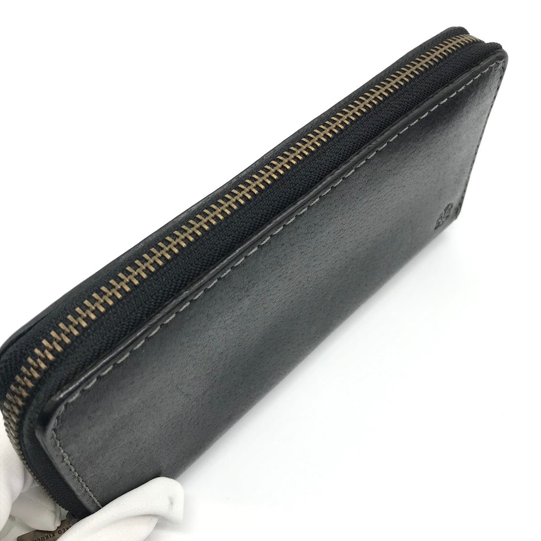 TAKEO KIKUCHI | タケオキクチ ラウンドファスナー長財布 長財布 ブラック【倉吉店】