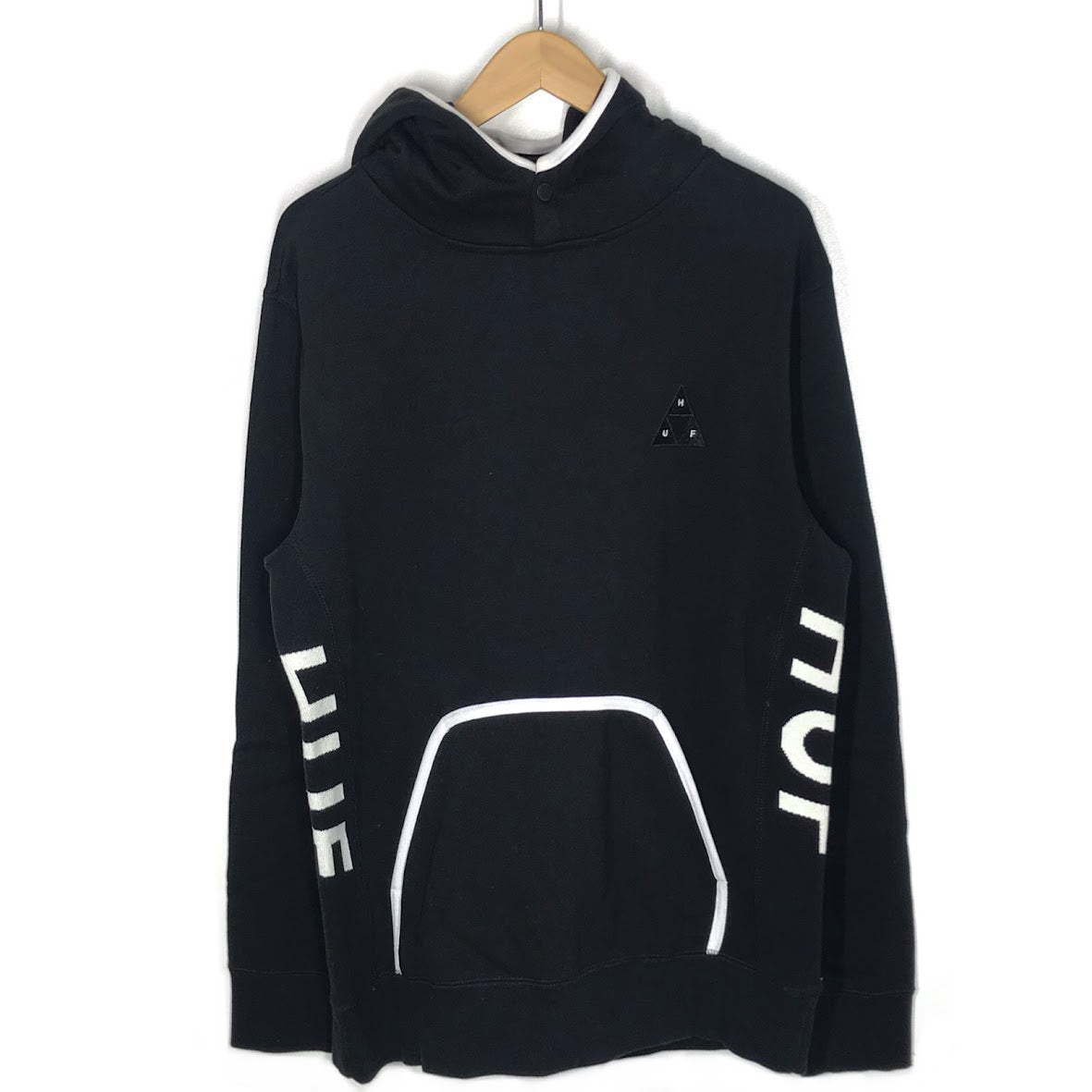 HUF | ハフ SUMMIT FRENCH TERRY P/O HOODIE プルオーバーパーカー パーカー FL00065 ブラック サイズ：M【倉吉店】