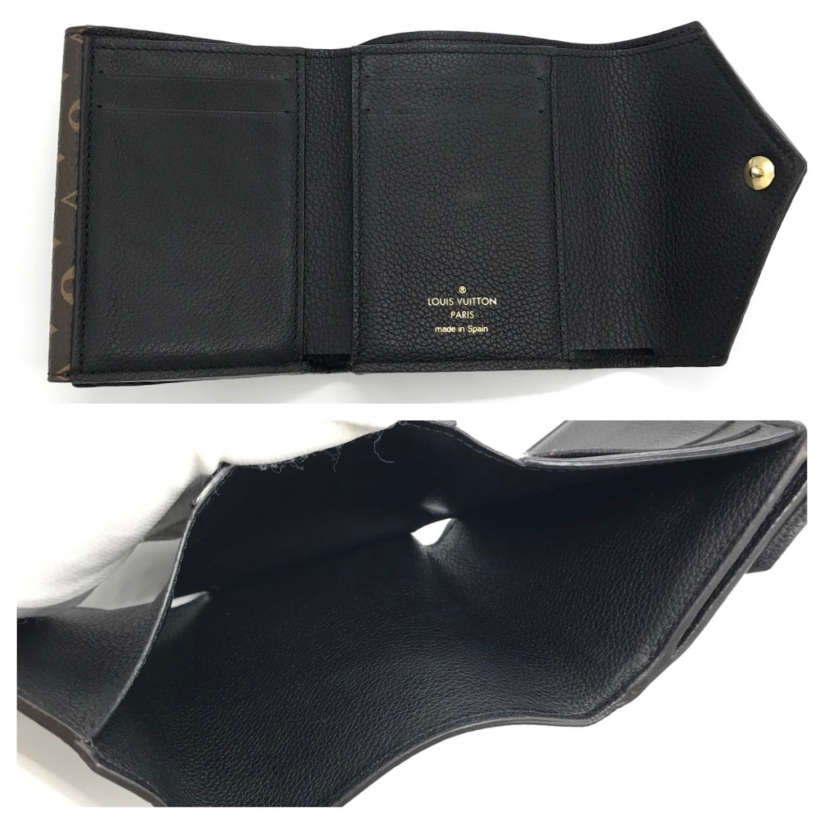 LOUIS VUITTON | ルイ・ヴィトン ポルトフォイユ・ドゥブルV コンパクト 三つ折り財布 M64420【倉吉店】