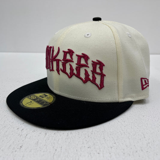 NEW ERA | ニューエラ 7 1/2 (59.6cm) NEWYORK YANKEES 海外別注 2000 world series キャップ 59FIFTY ホワイト【加古川店】