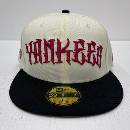 NEW ERA | ニューエラ 7 1/2 (59.6cm) NEWYORK YANKEES 海外別注 2000 world series キャップ 59FIFTY ホワイト【加古川店】