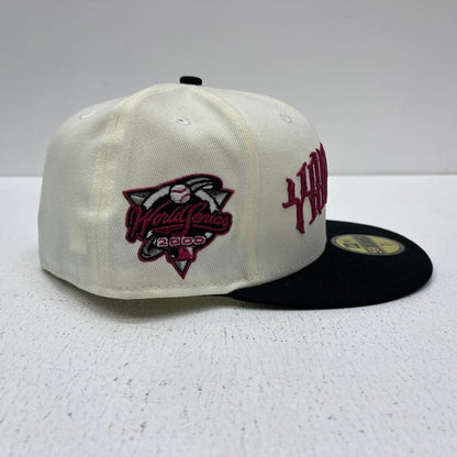 NEW ERA | ニューエラ 7 1/2 (59.6cm) NEWYORK YANKEES 海外別注 2000 world series キャップ 59FIFTY ホワイト【加古川店】
