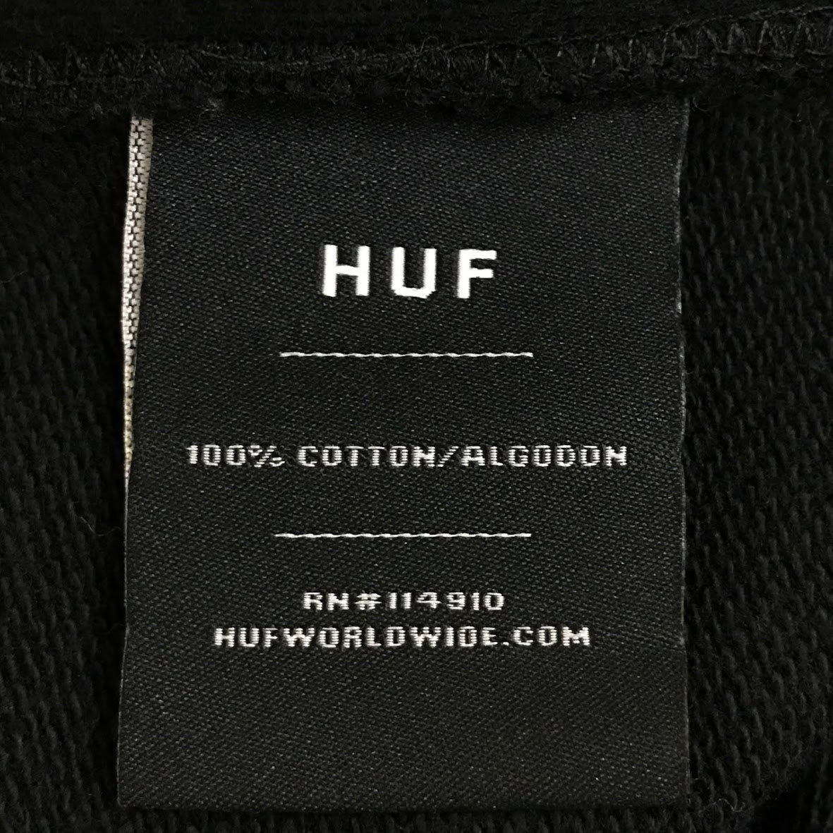 HUF | ハフ SUMMIT FRENCH TERRY P/O HOODIE プルオーバーパーカー パーカー FL00065 ブラック サイズ：M【倉吉店】
