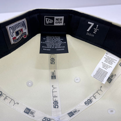 NEW ERA | ニューエラ 7 1/2 (59.6cm) NEWYORK YANKEES 海外別注 2000 world series キャップ 59FIFTY ホワイト【加古川店】
