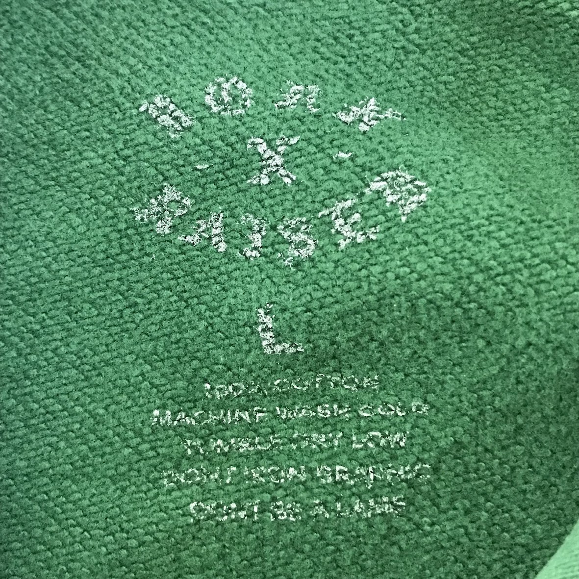 BORN x RAISED | ボーンアンドレイズド UNION HOODIE ESSENTIALS CORE プルオーバーパーカー パーカー グリーン サイズ：L【倉吉店】