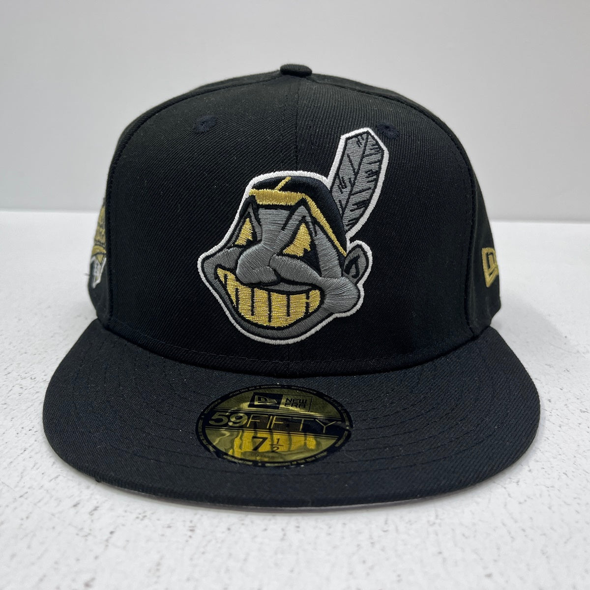 NEW ERA | ニューエラ 7 1/2 (59.6cm) Cleveland Indians 海外別注 1995world series キャップ 59FIFTY ブラック【加古川店】
