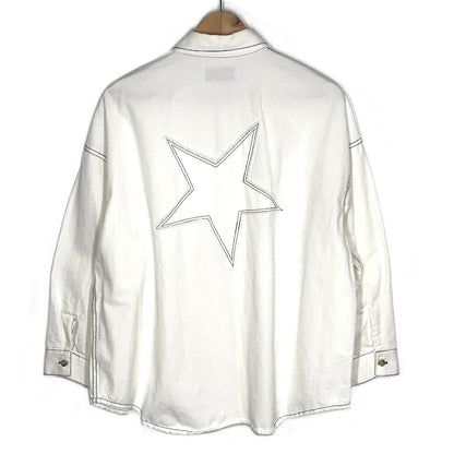 CONVERSE TOKYO | コンバーストウキョウコンバーストーキョー OXFORD COLORED STITCHING SHIRT 長袖シャツ A2833FB ホワイト【倉吉店】