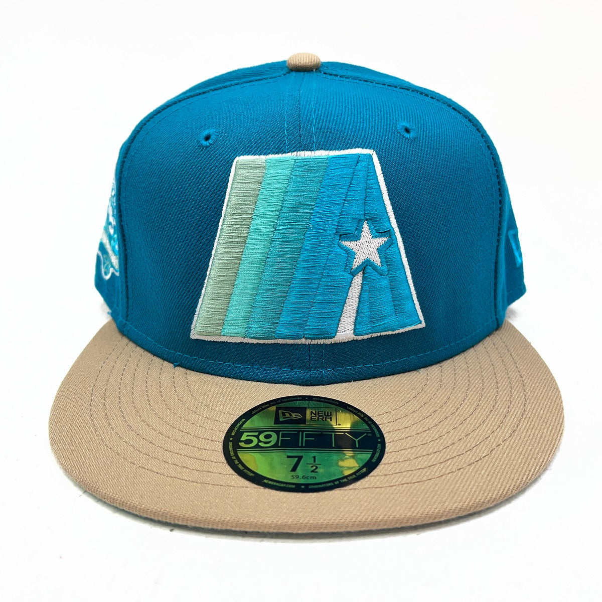 NEW ERA | ニューエラ 7 1/2 (59.6cm) HOUSTON ASTROS 海外別注 45TH ANNIVERSARY キャップ 59FIFTY グリーン【加古川店】
