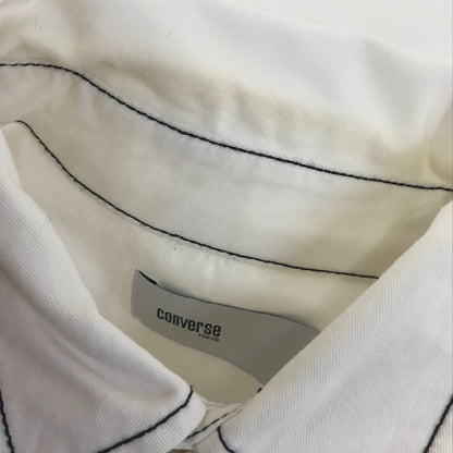 CONVERSE TOKYO | コンバーストウキョウコンバーストーキョー OXFORD COLORED STITCHING SHIRT 長袖シャツ A2833FB ホワイト【倉吉店】