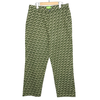 HUF | ハフ BREAKER BOYD PANT ワークパンツ 総柄 パンツ PT00225 グリーン サイズ：34【倉吉店】