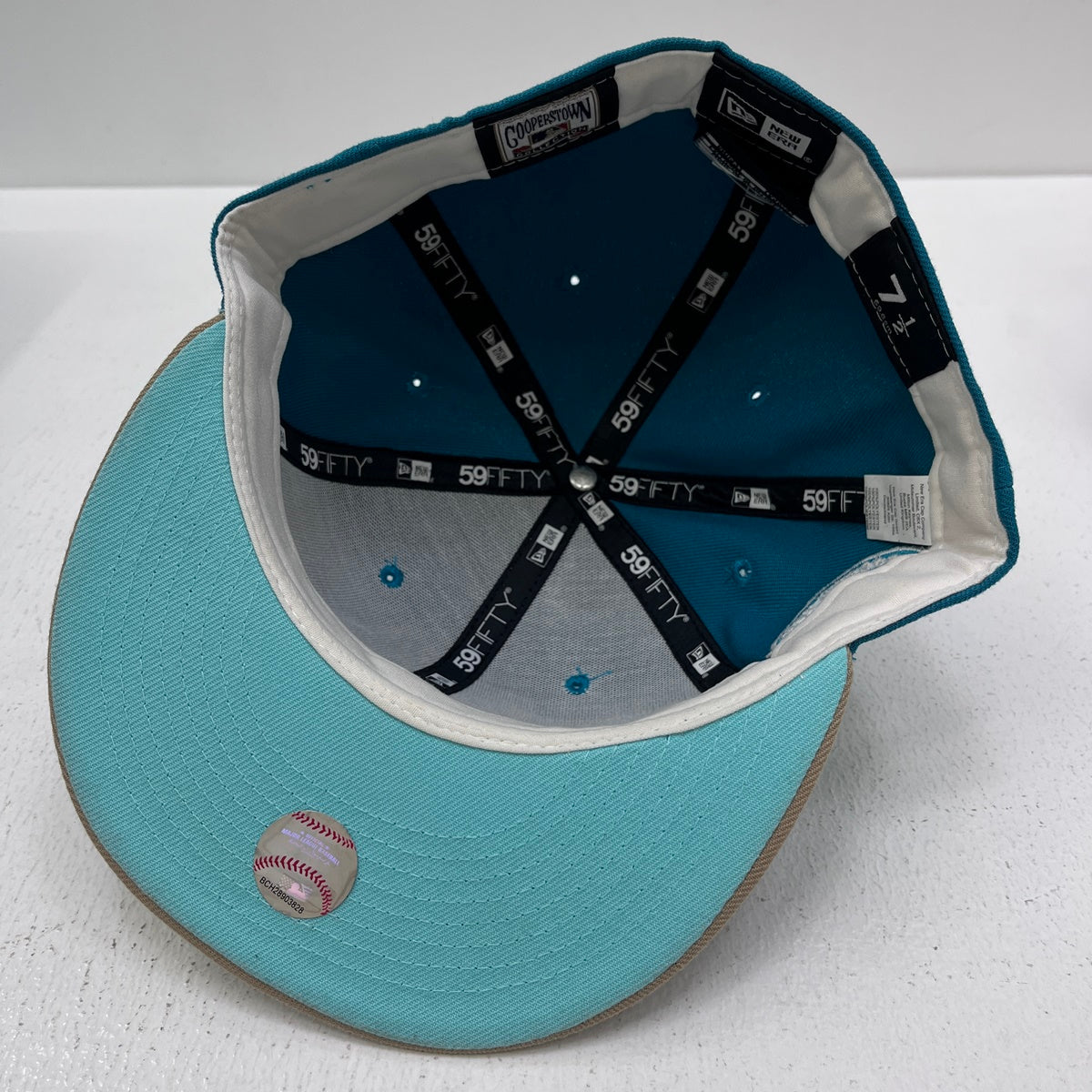 NEW ERA | ニューエラ 7 1/2 (59.6cm) HOUSTON ASTROS 海外別注 45TH ANNIVERSARY キャップ 59FIFTY グリーン【加古川店】