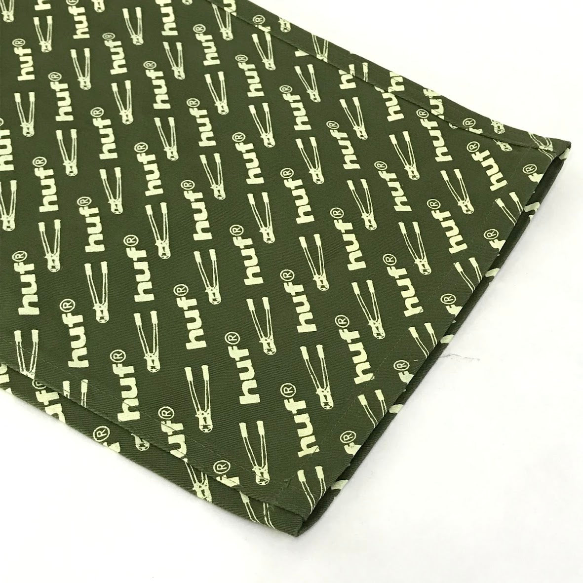 HUF | ハフ BREAKER BOYD PANT ワークパンツ 総柄 パンツ PT00225 グリーン サイズ：34【倉吉店】
