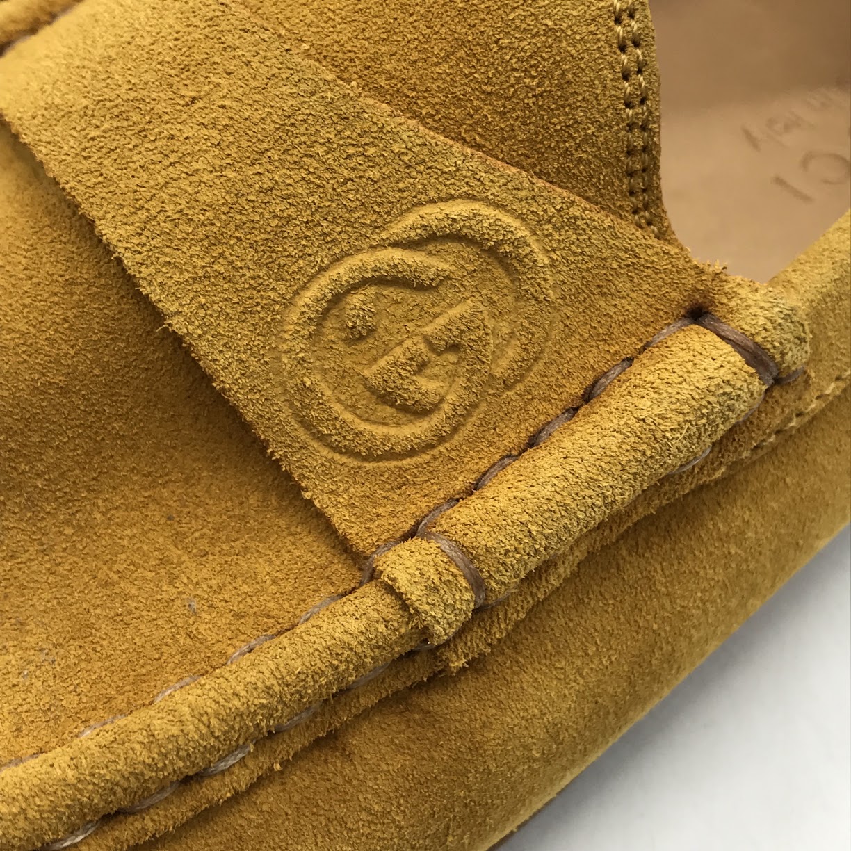 GUCCI | グッチ ドライビングシューズ/ローファー ローファー 322482 イエロー 25.5cm【倉吉店】
