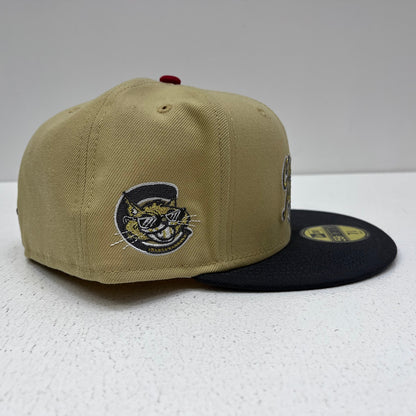 NEW ERA | ニューエラ 7 5/8 (60.6cm) CHARLESTON ALLEY CATS 海外別注 キャップ 59FIFTY ベージュ【加古川店】