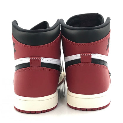 NIKE | ナイキ IR JORDAN 1 RETRO HIGH OG “BLACK TOE REIMAGINED' スニーカー DZ5485-106 レッド 26cm【倉吉店】