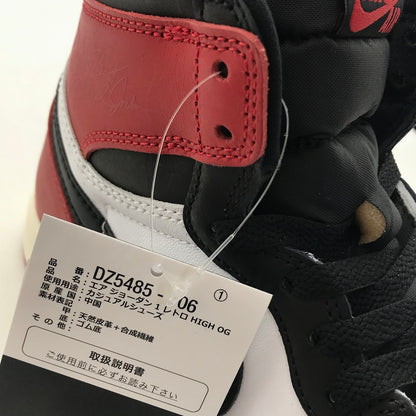 NIKE | ナイキ IR JORDAN 1 RETRO HIGH OG “BLACK TOE REIMAGINED' スニーカー DZ5485-106 レッド 26cm【倉吉店】